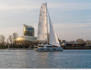 underway, Lagoon 55, catamaran for sale
