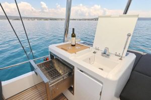 deck, Lagoon 55, catamaran for sale