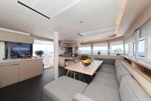 salon, Lagoon 55, catamaran for sale