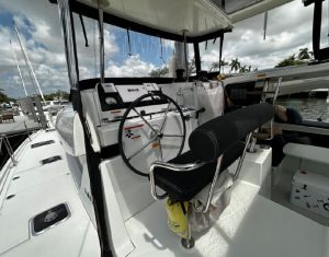 helm, Lagoon 42, catamaran for sale