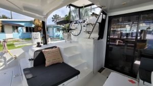 helm, Lagoon 42, catamaran for sale
