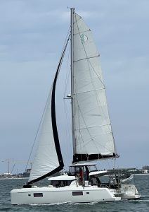underway, Lagoon 42, catamaran for sale