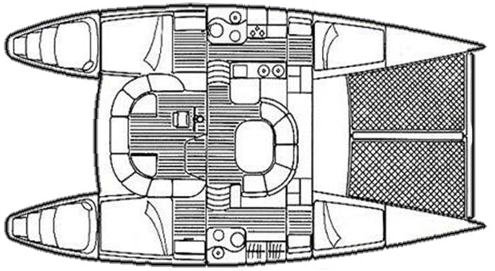 1994 Lagoon 42 TPI