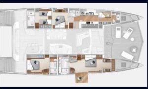 Lagoon Seventy 8 layout drawing 1