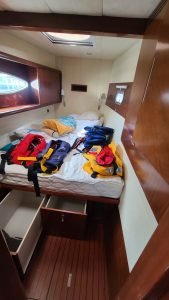 bed, FP 60 Eleuthera, catamaran for sale