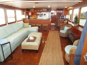 salon, Defever 72, trawler for sale
