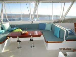 cockpit, Defever 72, trawler for sale