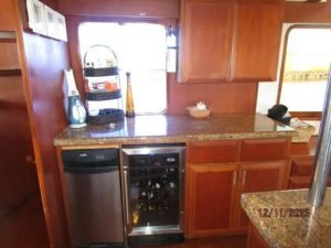 interior, Defever 72, trawler for sale