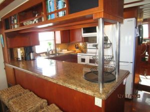 interior, Defever 72, trawler for sale