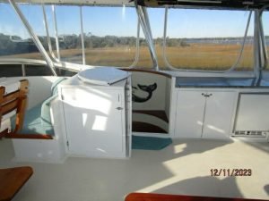 cockpit, Defever 72, trawler for sale