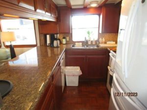 interior, Defever 72, trawler for sale