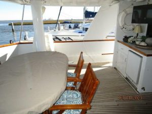 cockpit, Defever 72, trawler for sale