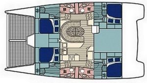 Leopard 45 Classic layout drawing 1