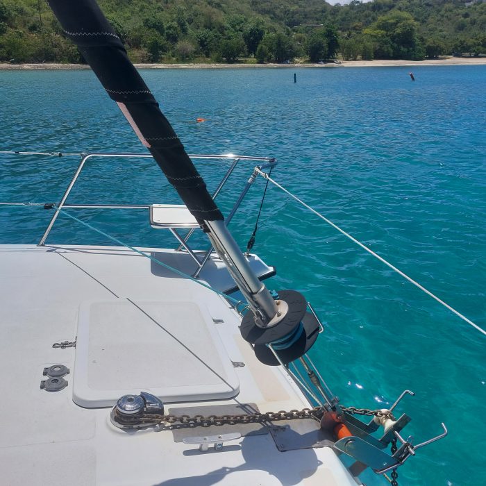 deck, Dean 365, catamaran for sale