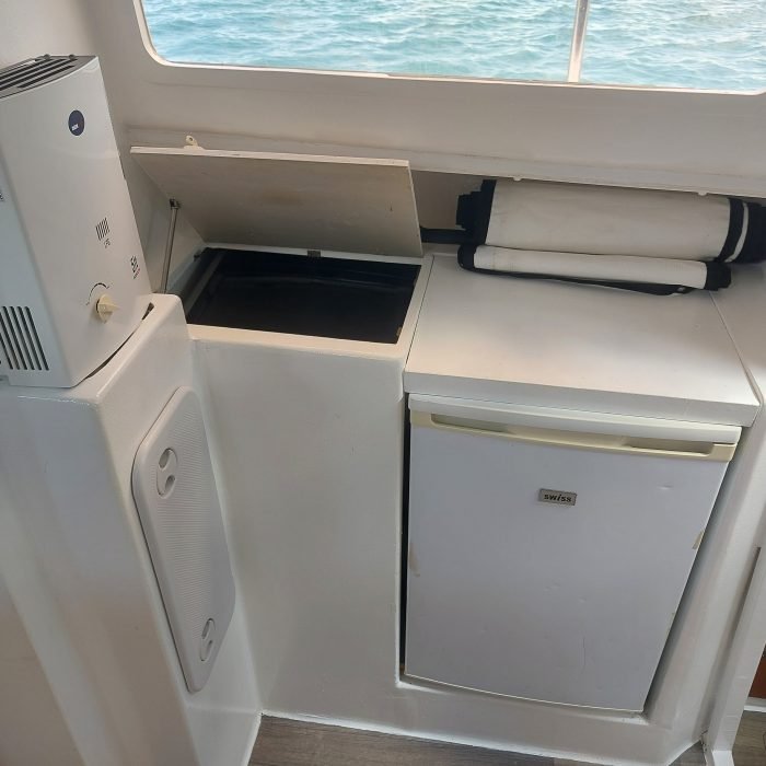 cockpit, Dean 365, catamaran for sale