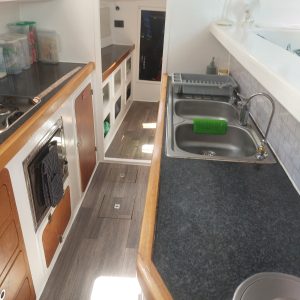 interior, Dean 365, catamaran for sale