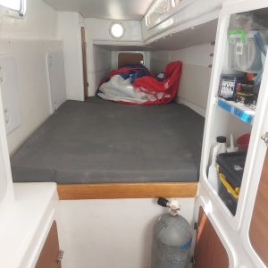 bed, Dean 365, catamaran for sale