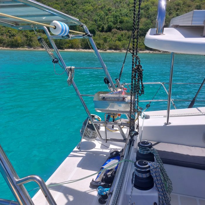 deck, Dean 365, catamaran for sale