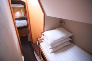 bed, FP 48 Salina, catamaran for sale