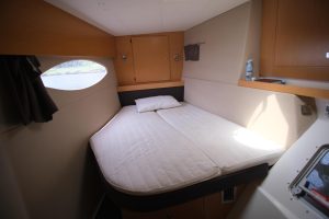 bed, FP 48 Salina, catamaran for sale
