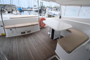 cockpit, FP 48 Salina, catamaran for sale