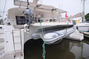 deck, FP 48 Salina, catamaran for sale