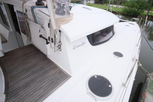 deck, FP 48 Salina, catamaran for sale