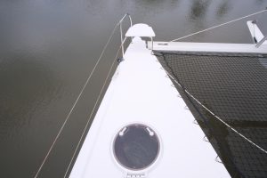 deck, FP 48 Salina, catamaran for sale