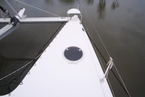 deck, FP 48 Salina, catamaran for sale