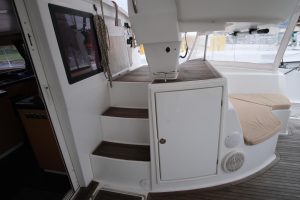 cockpit, FP 48 Salina, catamaran for sale