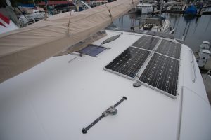 deck, FP 48 Salina, catamaran for sale