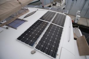 deck, FP 48 Salina, catamaran for sale