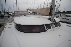 deck, FP 48 Salina, catamaran for sale