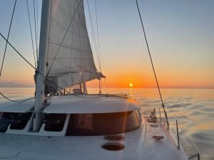 underway, FP 48 Salina, catamaran for sale