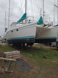 boatyard, Endeavour 44, catamaran for sale