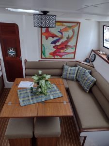 salon, Endeavour 44, catamaran for sale