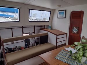 interior, Endeavour 44, catamaran for sale