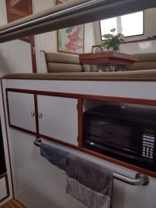 interior, Endeavour 44, catamaran for sale