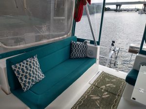 cockpit, Endeavour 44, catamaran for sale