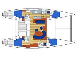 Lagoon 470 layout drawing 2