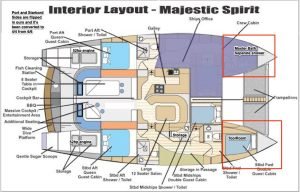 Royal Cape 45 layout drawing 1