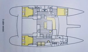 Lagoon 440 layout drawing 4