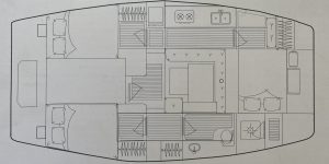 Endeavour 36 layout drawing 3