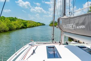underway, Nautitech 46 Open, catamaran for sale