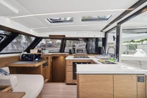 navigation station, Nautitech 46 Open, catamaran for sale