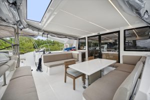 cockpit, Nautitech 46 Open, catamaran for sale
