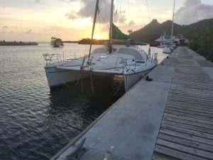exterior, Privilege 37, catamaran for sale