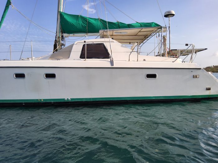 exterior, Privilege 37, catamaran for sale