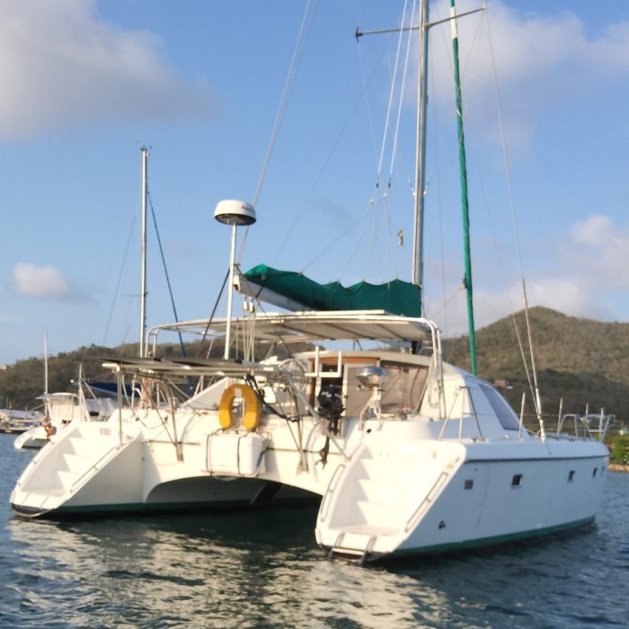 exterior, Privilege 37, catamaran for sale