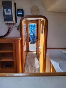 navigation station, Privilege 37, catamaran for sale